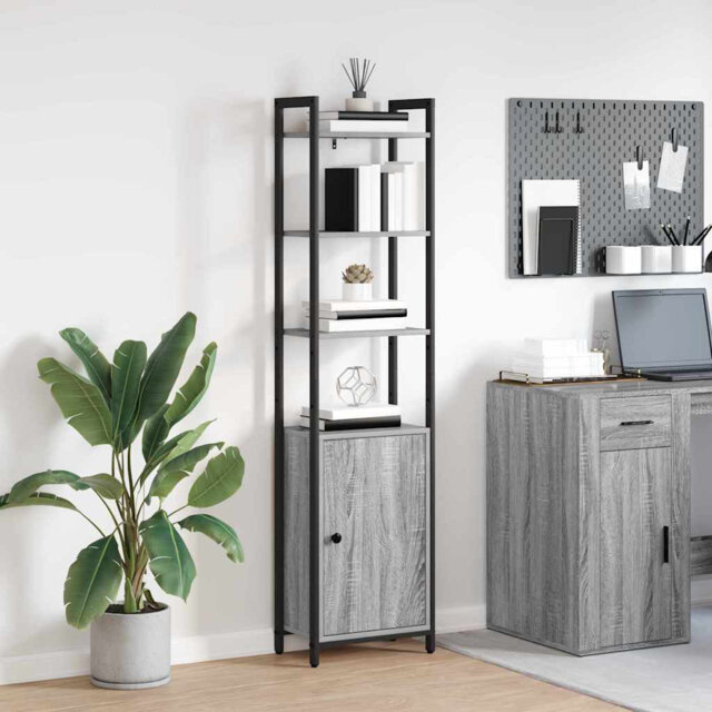 161cm H x 40cm W Steel Book Cabinet Bookcase