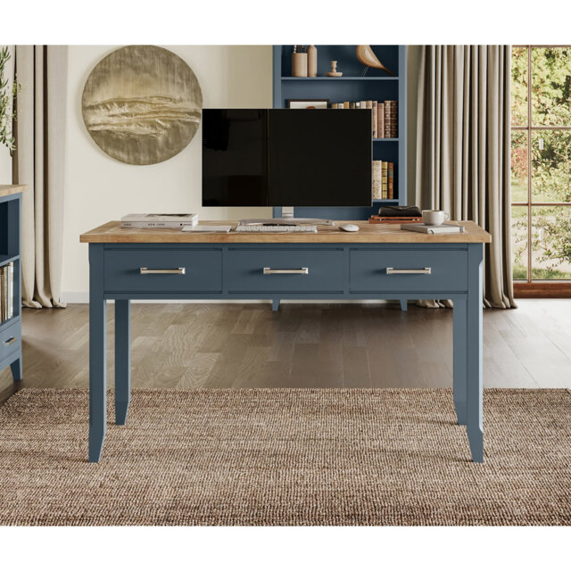 Kusilvak Solid Wood Writing Desk
