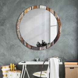 Huldar Glass Flat Wall Mirror