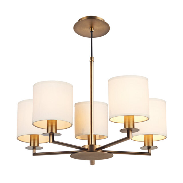 Catlin 5 - Light Candle Style Chandelier
