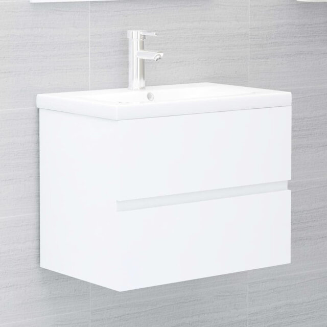 Audis 600mm Single Bathroom Vanity with Integrated Ceramic Basin