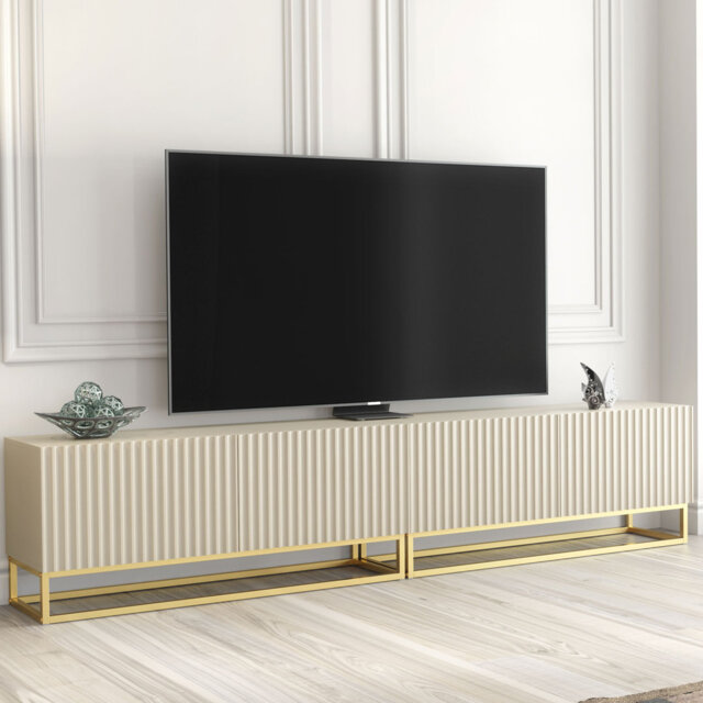 "Alazay Unfinished TV Stand for TVs up to 48"""