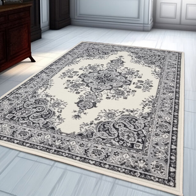 Noor Beige/Black/Grey Rug