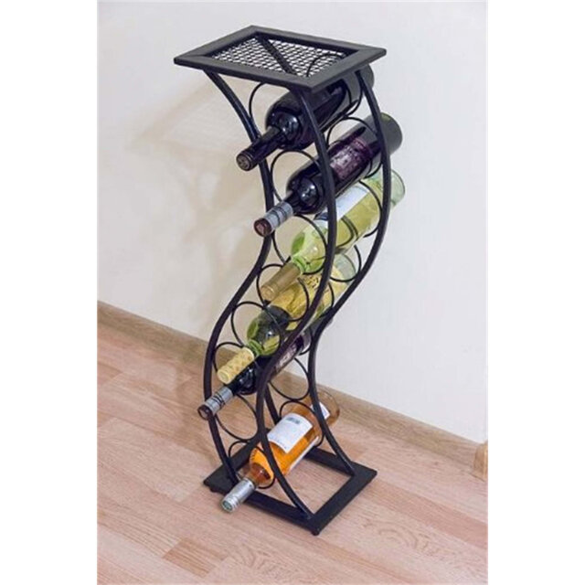Demitrios Wine Bottle Rack Black