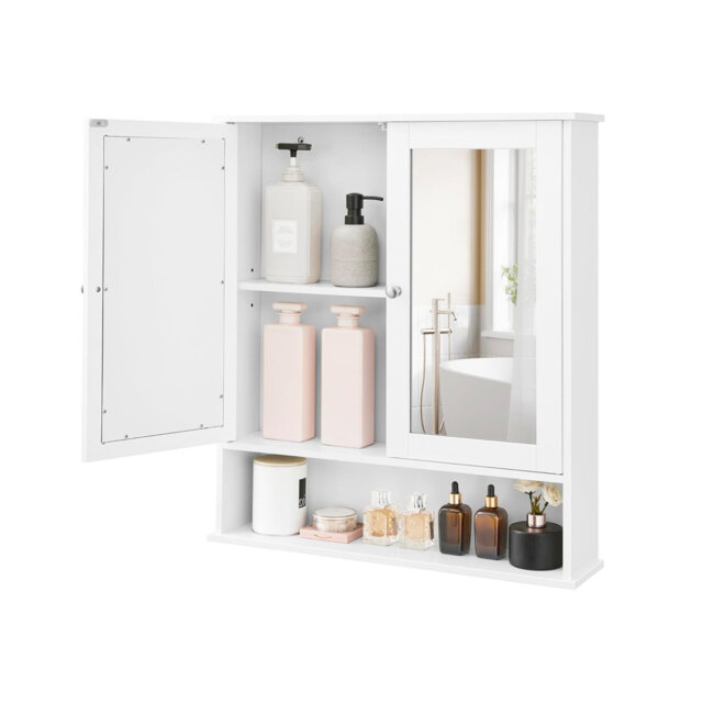65mm W 75mm H Medicine Cabinet Mirror