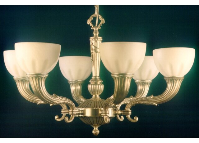 Crutchfield 6 - Light Shaded Chandelier