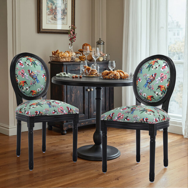 Macaulay 51cm H Linen Upholstered Side Chair