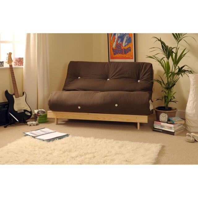 Arlete Upholstered Futon And Mattress