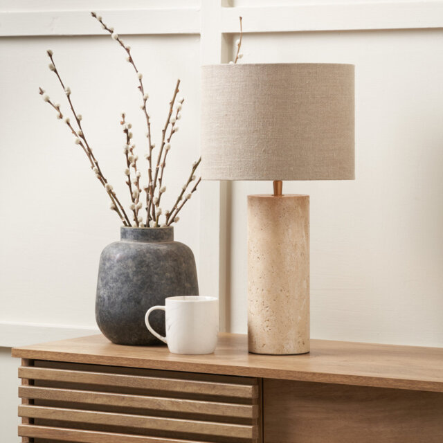 Kanoa Marble Table Lamp