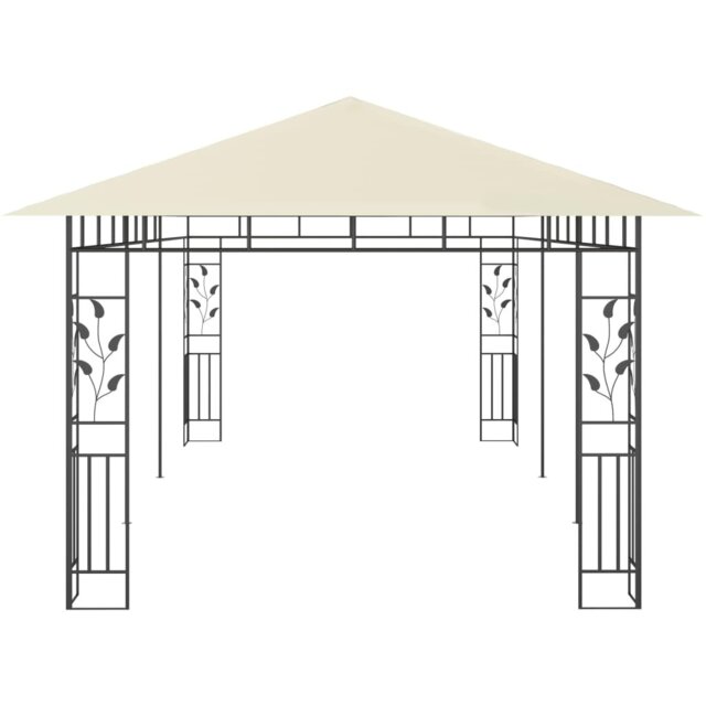 "Mrsinlik 118"" x 236"" Steel Patio Gazebo"
