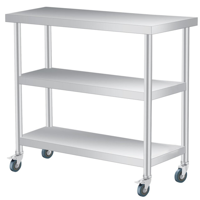 Metal Kitchen Island