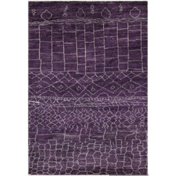 Geometric Hand Knotted 116cm X 173cm Area Rug