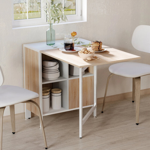 Amilia Metal Base Dining Table