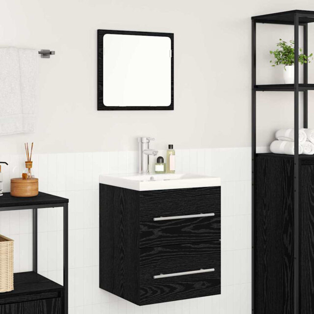 420mm Single Bathroom Vanity with Ceramic Basin