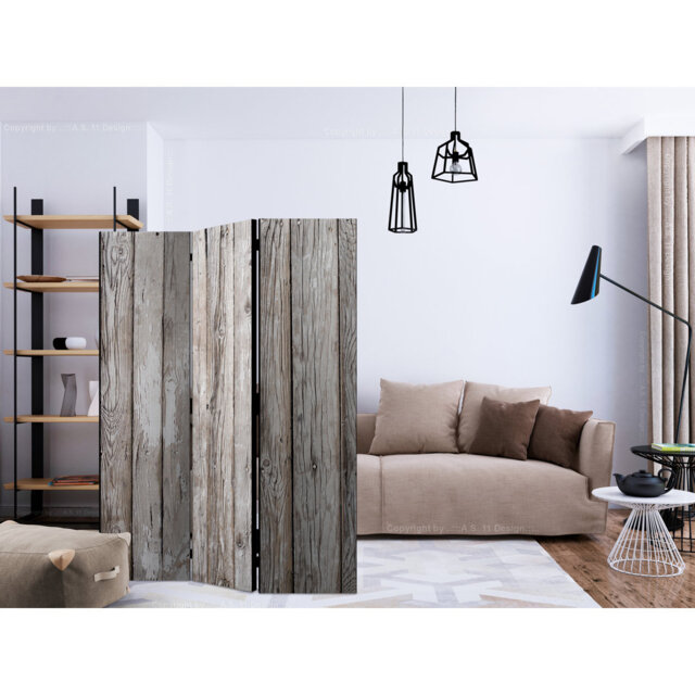 Room Divider - Scandinavian Wood [Room Dividers]
