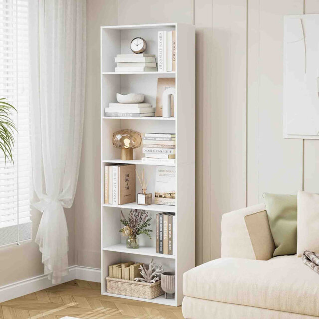 180 cm H x 60 cm W Particle Board Bookcase
