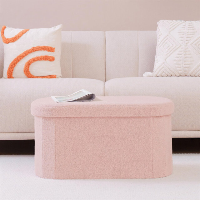 74cm Wide Footstool Ottoman