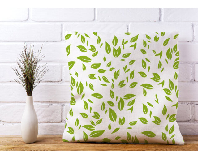 Madline Leaves Floral Scatter Cushion with Filling