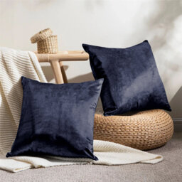 Rizokarpaso Luxury Square Scatter Crushed Velvet Cushion Cover