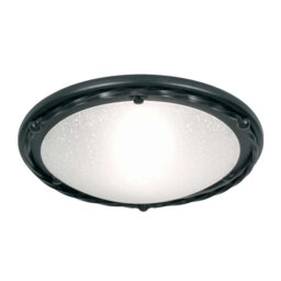 Sackler Glass Flush Mount