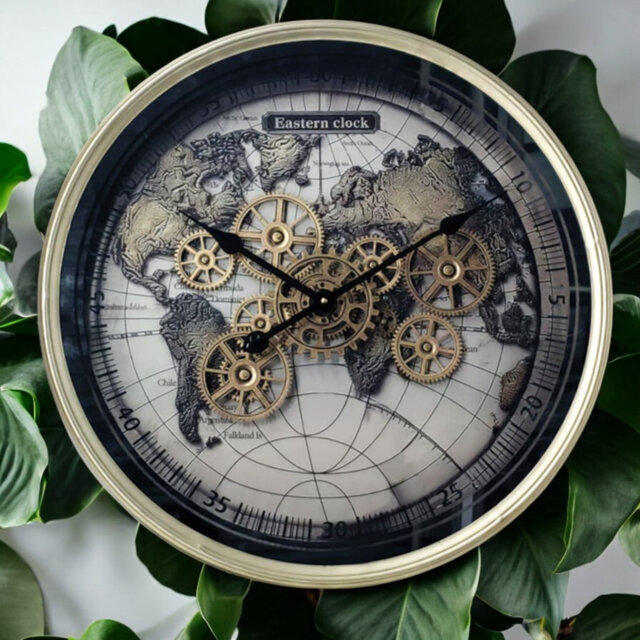 Metal Wall Clock