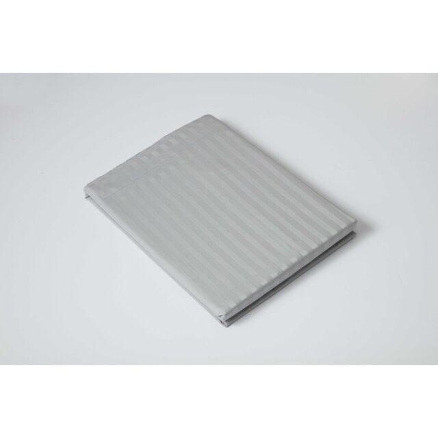 Plain Dye 540 TC Egyptian-Quality Cotton Sateen Flat Sheet