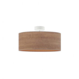 Bishock Fabric Semi Flush Mount