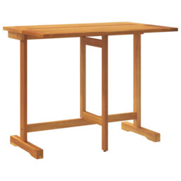 Folding Balcony Table Outdoor Table Dining Table Solid Wood Acacia