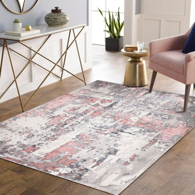 Akosha Geometric Shapes Indoor / Outdoor Area Rug