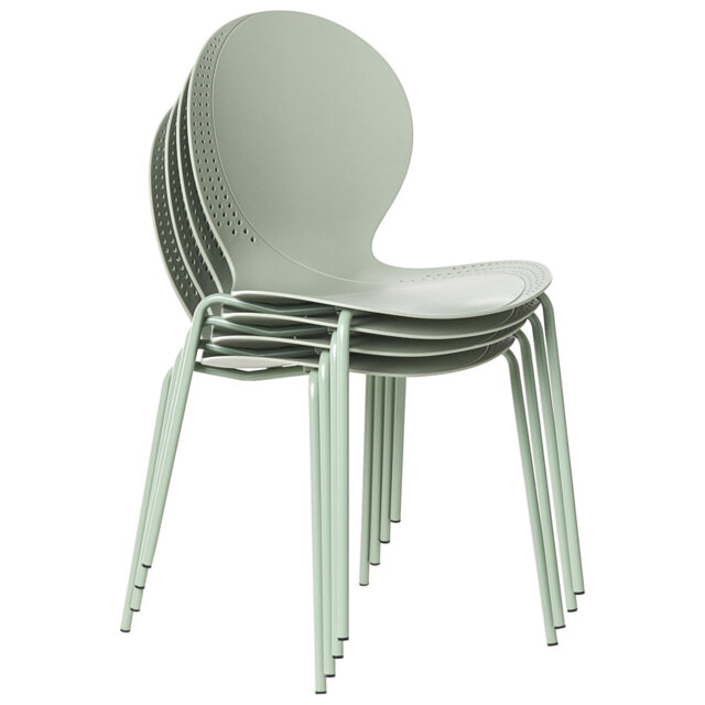 Stackable Outdoor Patio Dining Side Chair