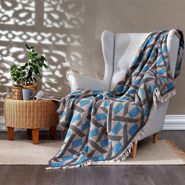 Batholo Jacquard Throw Blanket