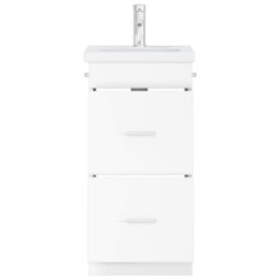 Single Bathroom Vanity with Ceramic Basin