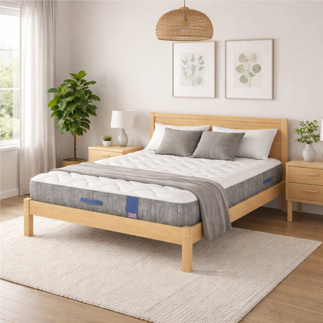 Medium 1000 Pocket Spring Eco Foam Hybrid Mattress with Quilted Cover