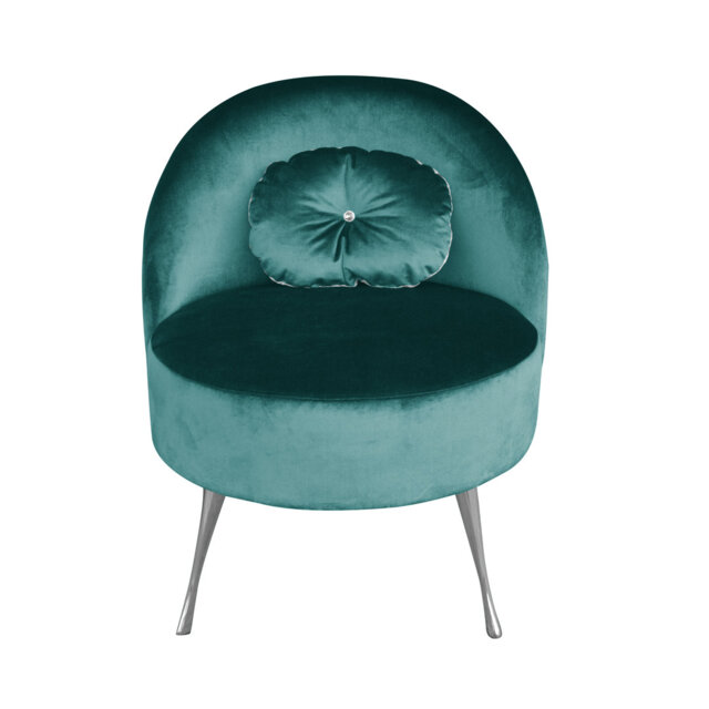 Glamour Upholstered Accent Chair