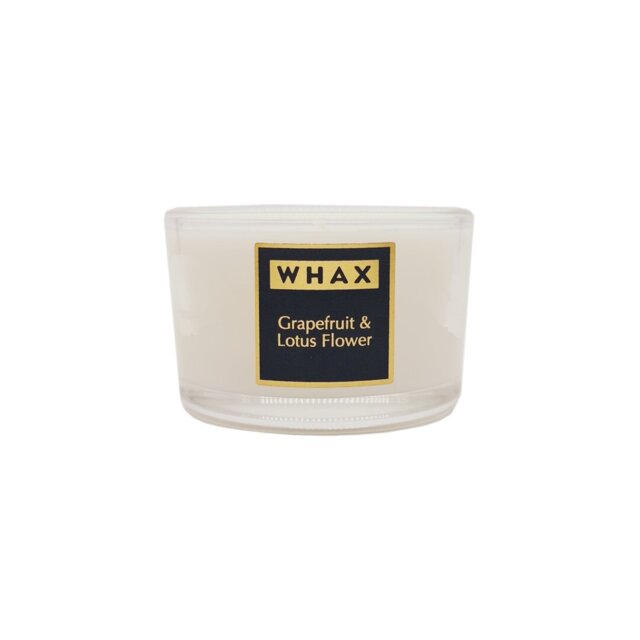 Grapefruit And Lotus Flower Scented Jar Candle with Glass Holder