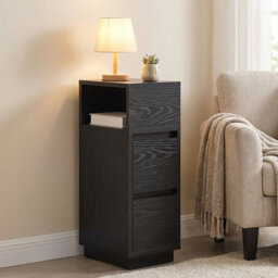 Anushan 25cm W Manufactured Wood Bedside Table