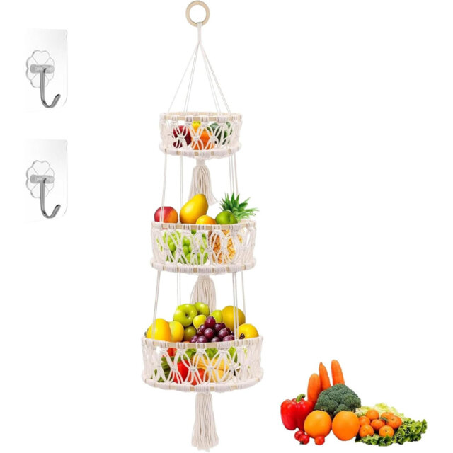 Rebrilliant Cotton Decorative Basket