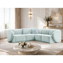 5 Seater Velvet Sofa & Chaise