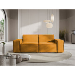 Edmeston 214Cm Recessed Arm Loveseat