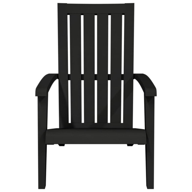 Highland Dunes Garden Adirondack Chair Light Brown Polypropylene