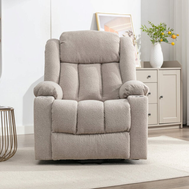 Redding 89cm Wide Lift Assist Standard Recliner with Massager