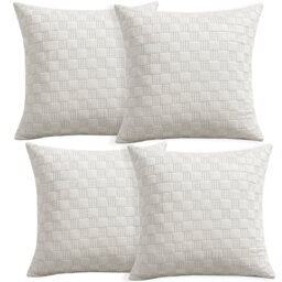 Aspire Homeware Embossed Square Velvet Cushion Covers