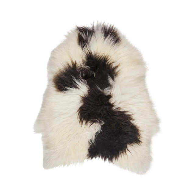 Icelandic Sheepskin Beige/Spotted Indoor/Outdoor Rug