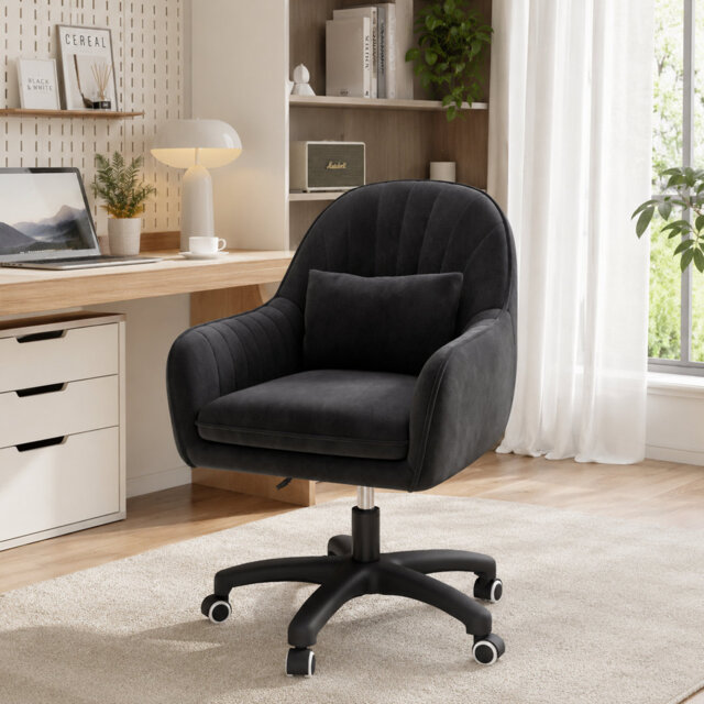 Velvet Office Chair