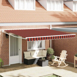 Brayden Studio 400cm W Polyester Cover Retractable Door / Window Awning