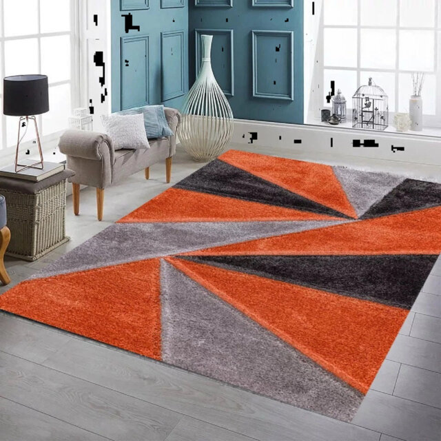 Soft Shaggy Rugs Modern Geometric Design Large Area Rugs For Living Room Bedroom Thick Fluffy Floor Mats Small Door Mat