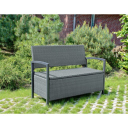 Wicker Outdoor Bench