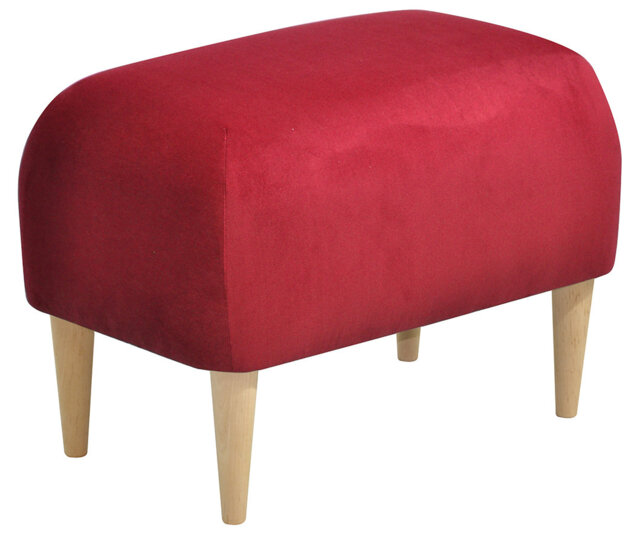 Jupi 60cm Wide Rectangle Footstool Ottoman