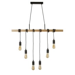 Tibbitts 6-Light Kitchen Island Chandelier