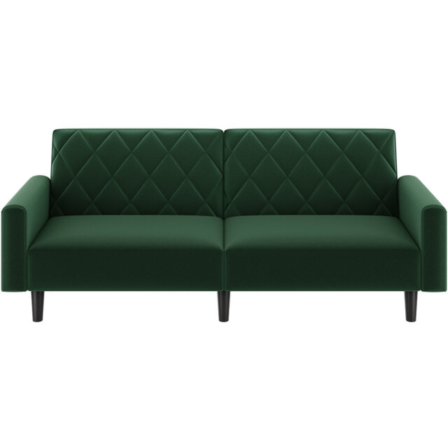 2-Seater Sofa Bed Aidden With Adjustable Backrest